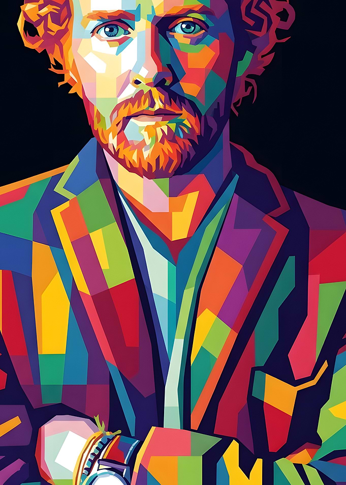 Glen Hansard Pop Art Style