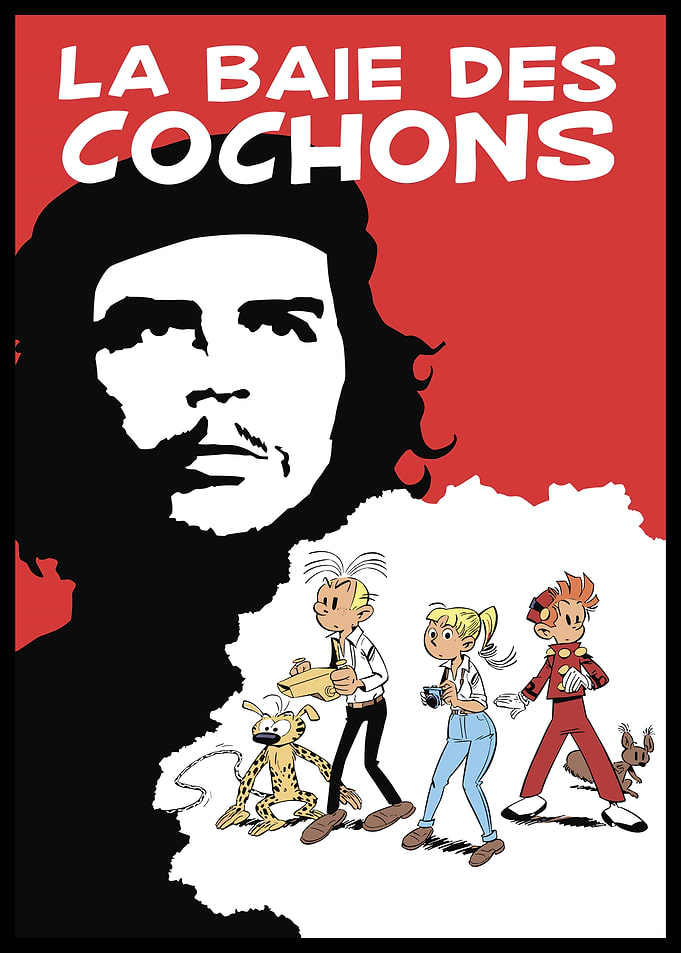 Spirou and Fantasio Bay of Pigs Poster