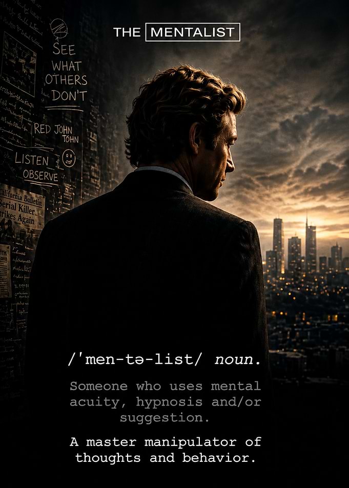 The Mentalist TV Show Poster