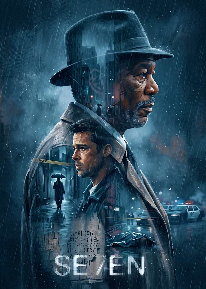 Seven Movie Poster Art