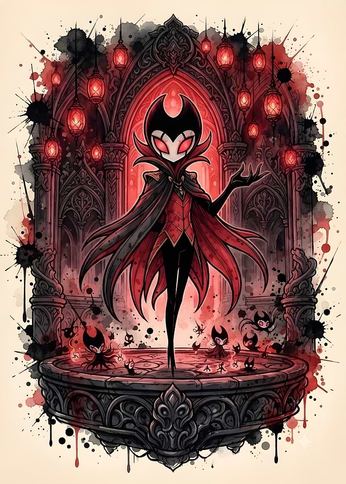 Grimm from Hollow Knight Fan Art