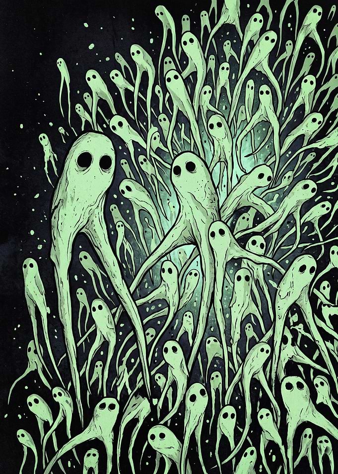 Swarm of Ethereal Pale Spirits