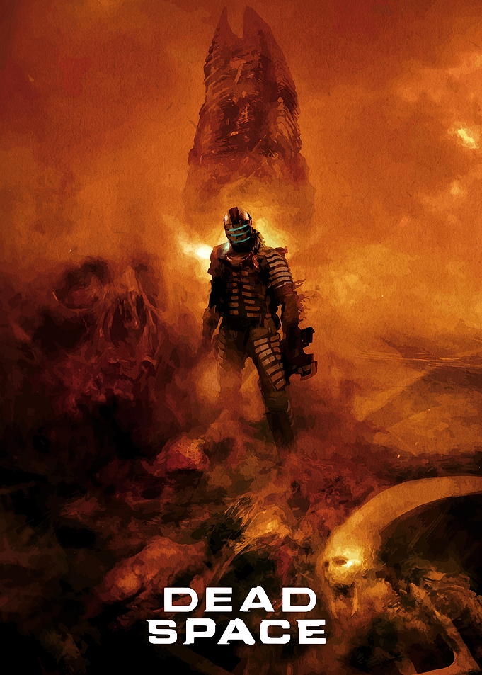 Dead Space Isaac Clarke Poster