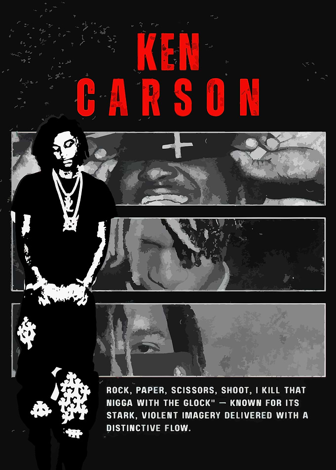 Ken Carson Graphic Poster