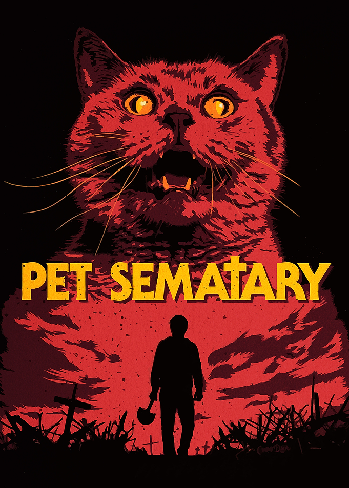 Pet Sematary Horror Movie Poster