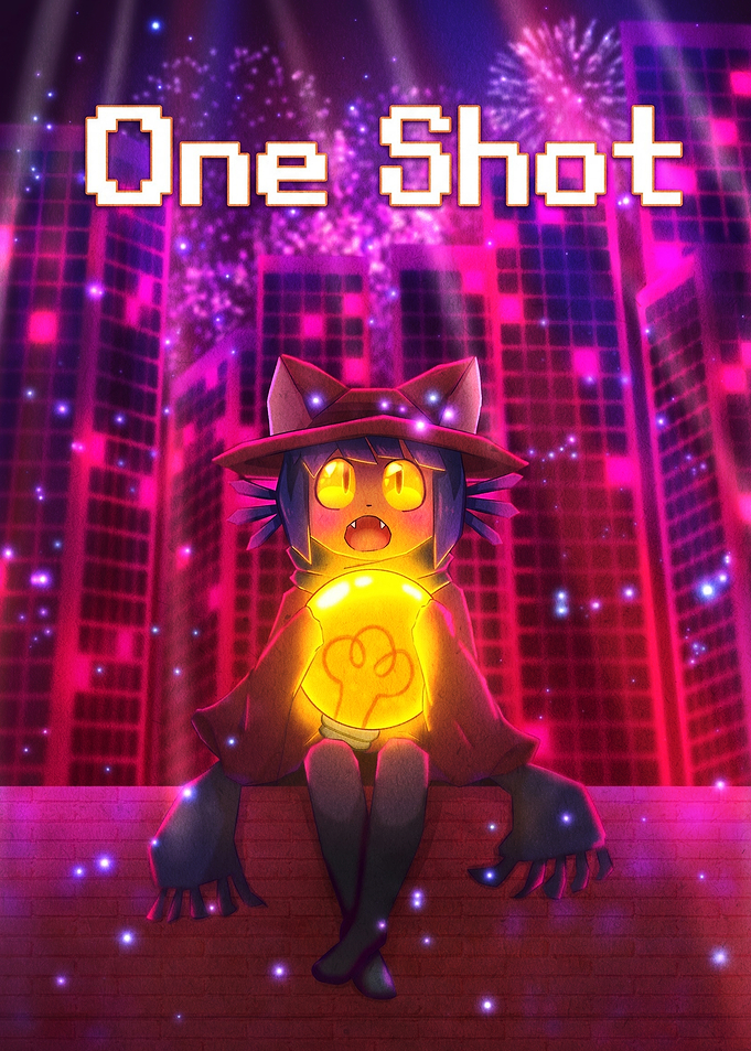 Niko from OneShot with Lightbulb