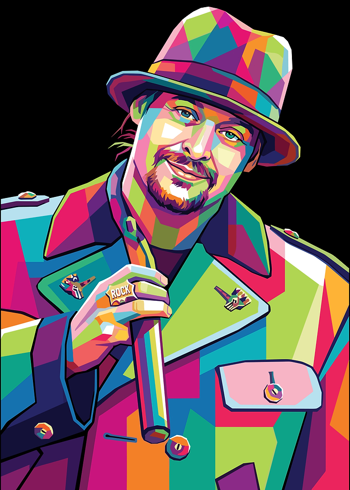 Kid Rock Pop Art Portrait