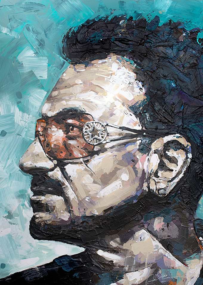 Bono Portrait Painting