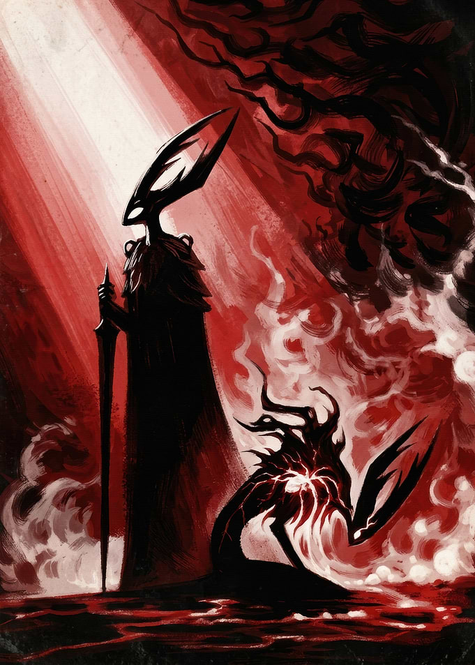 Hollow Knight Nightmare King Grimm Fanart