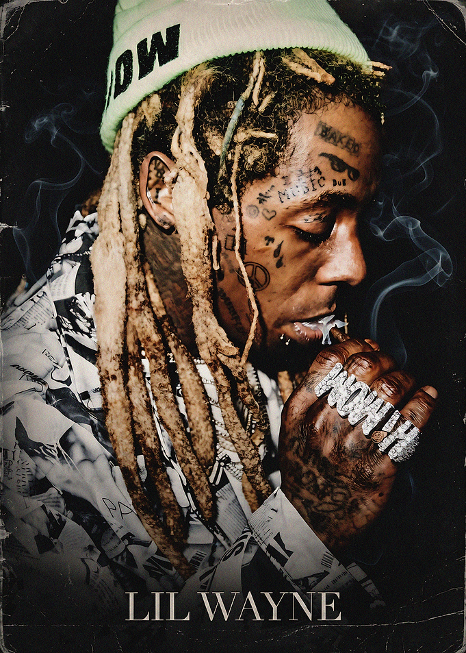 Lil Wayne Portrait Poster
