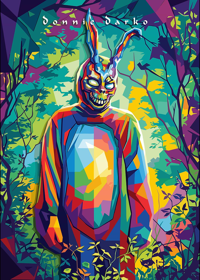 Donnie Darko Frank Rabbit Pop Art