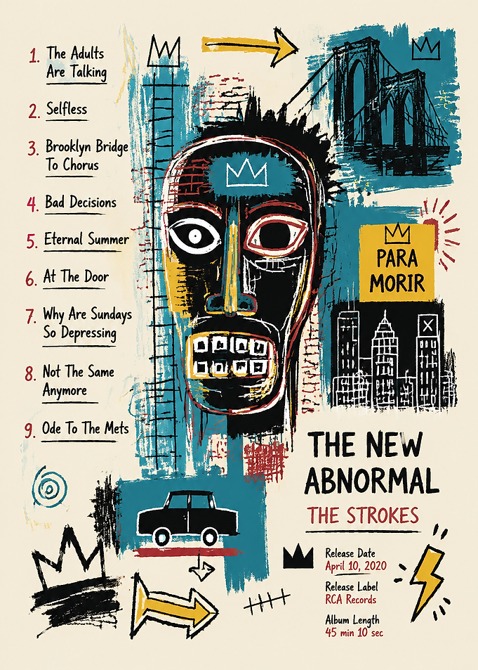 The Strokes The New Abnormal Poster