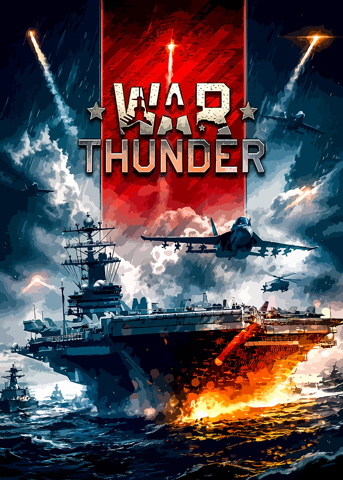 War Thunder Naval and Aerial Combat