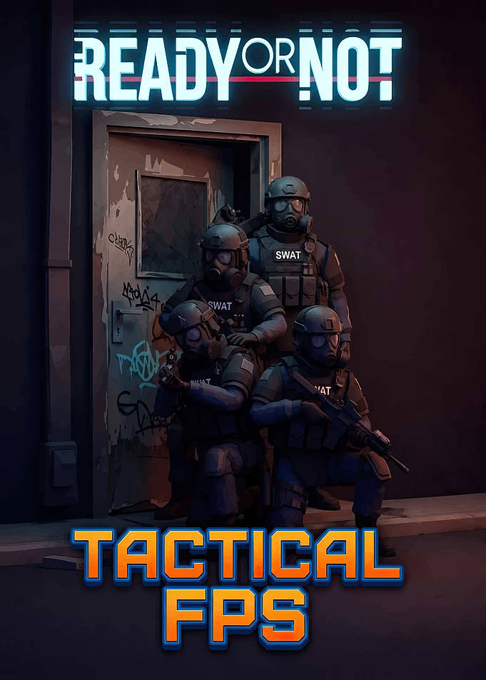 Ready or Not Tactical FPS Poster