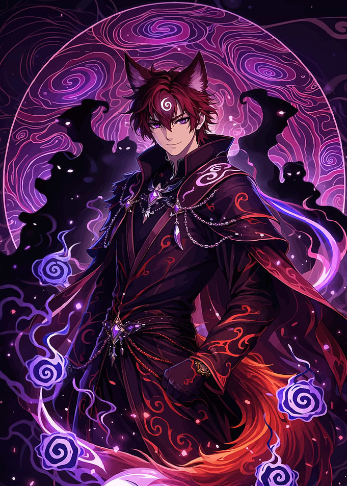 Anime Fox Spirit Sorcerer