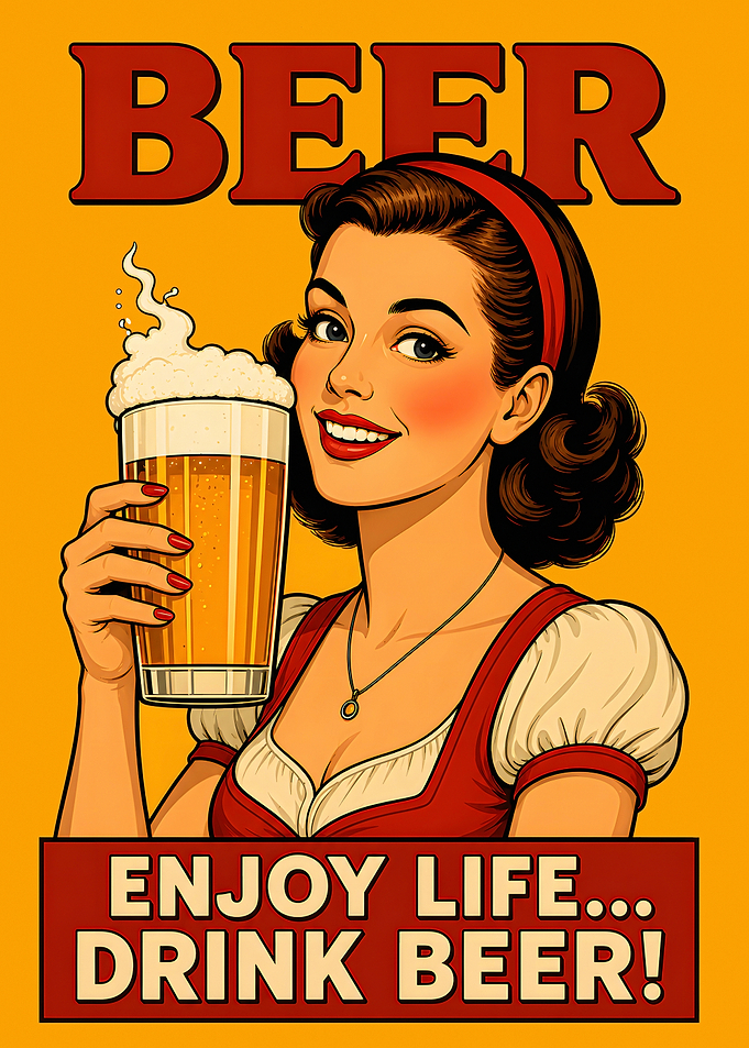 Vintage Advertising Poster
