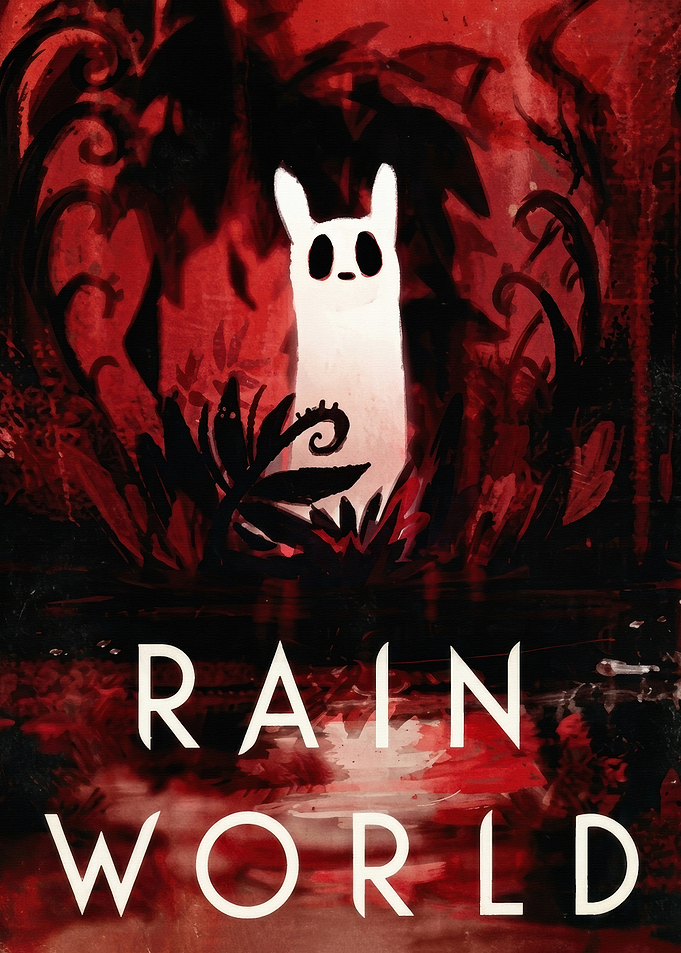 Rain World Slugcat Poster
