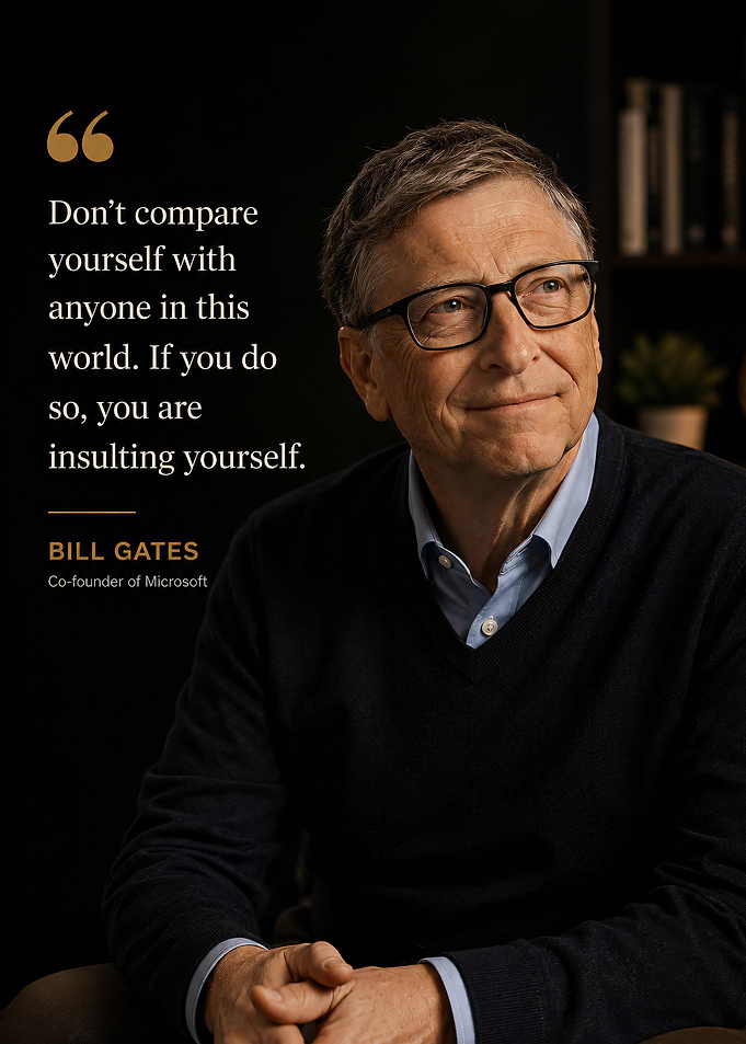 The Power of Self-Comparison