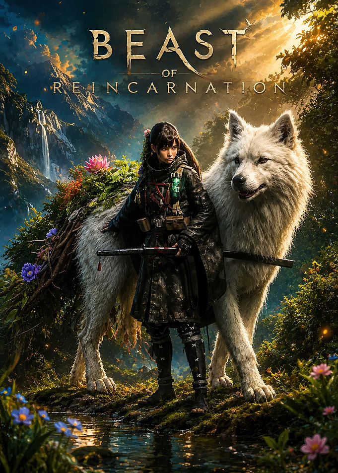 Beast of Reincarnation Fantasy Poster