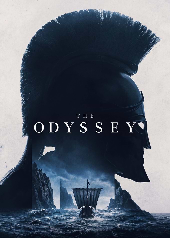 The Odyssey Spartan Helmet Poster