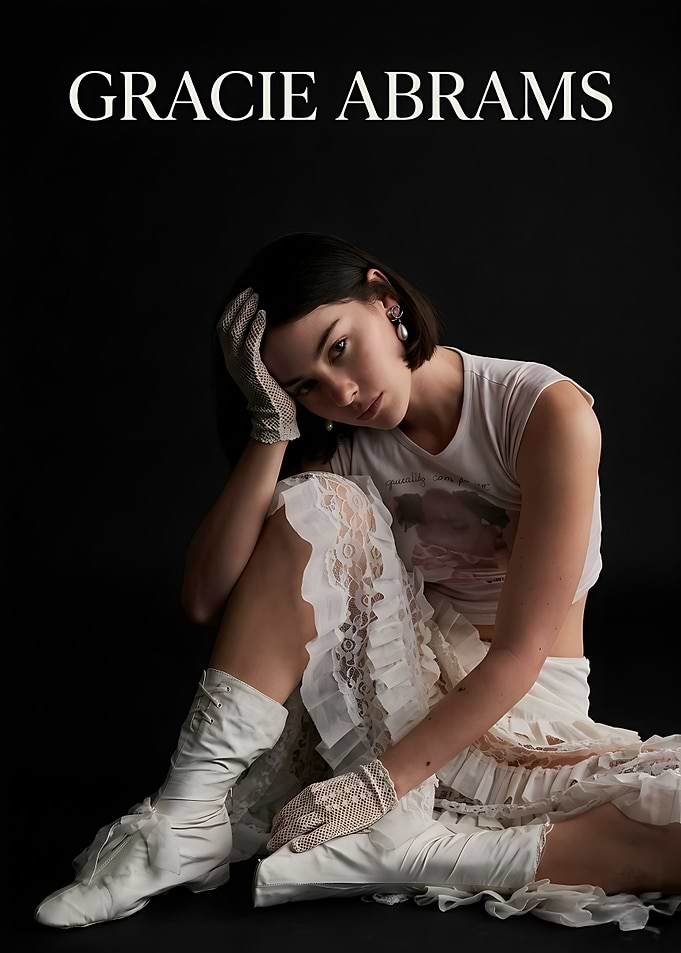 Gracie Abrams Portrait poster