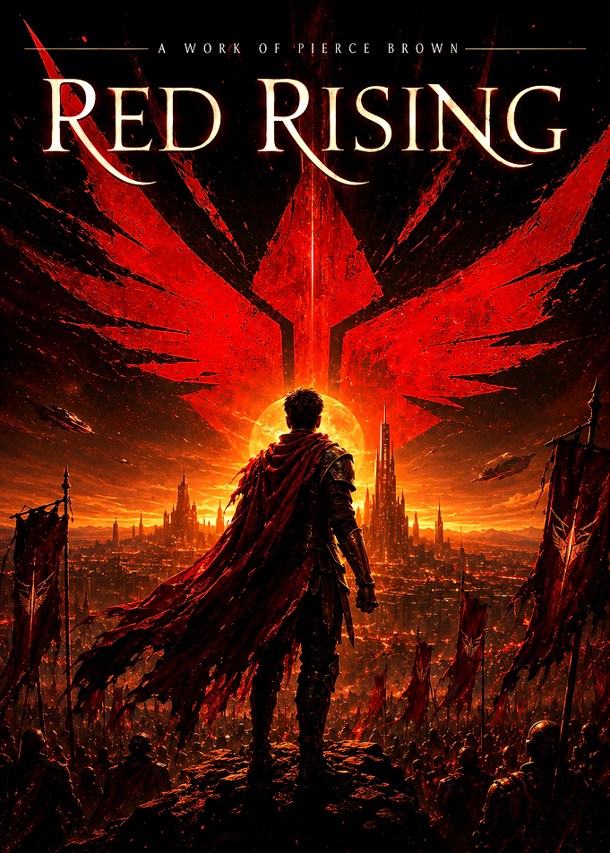 Red Rising Book Cover Art