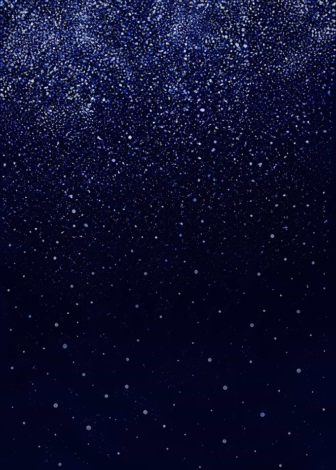 365 - Indigo Silver Dot Starfield