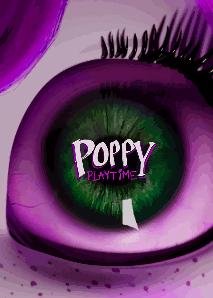 Poppy Playtime Eye Logo Graphic