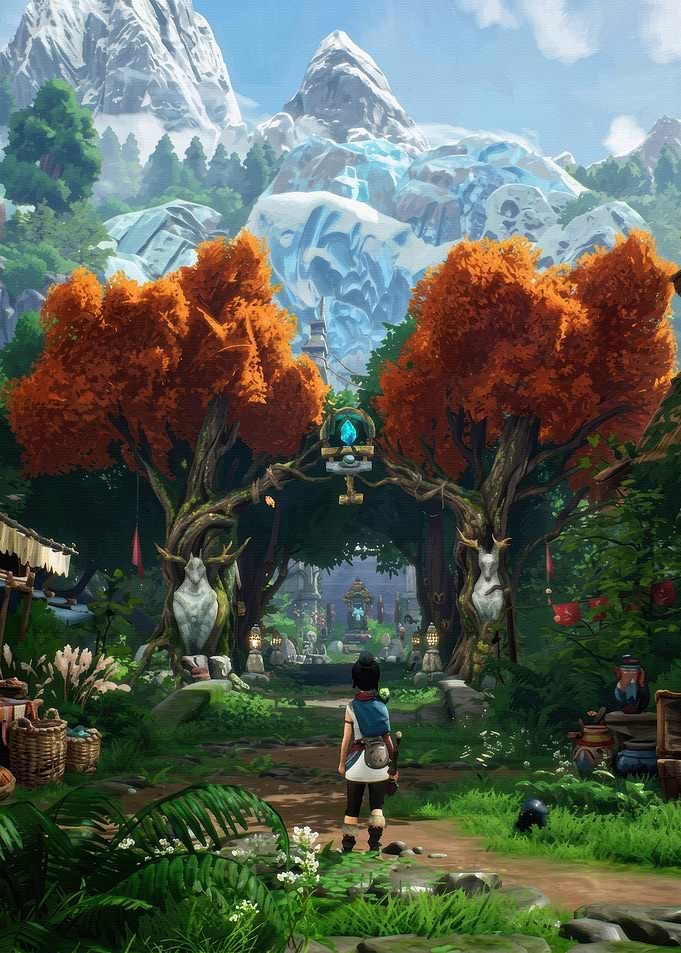 Kena Bridge of Spirits Forest Entrance