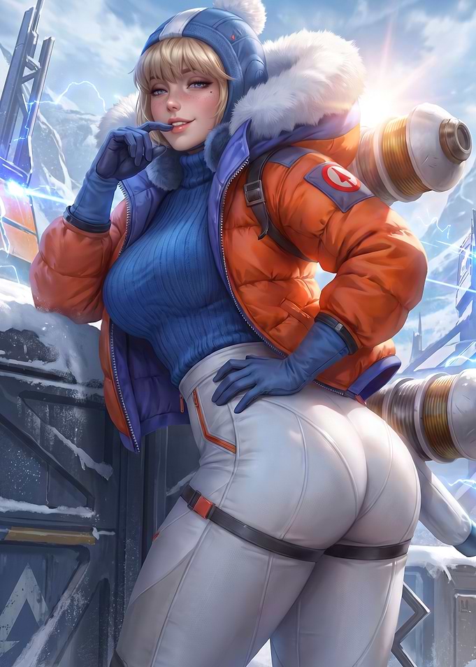 Wattson from Apex Legends Winter Skin