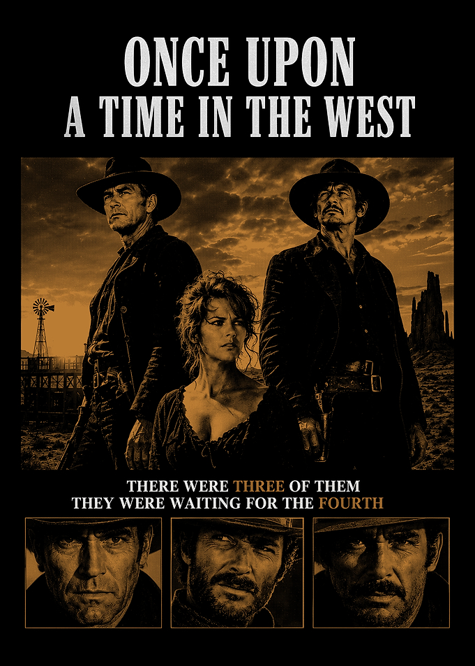 Once Upon a Time in the West Poster