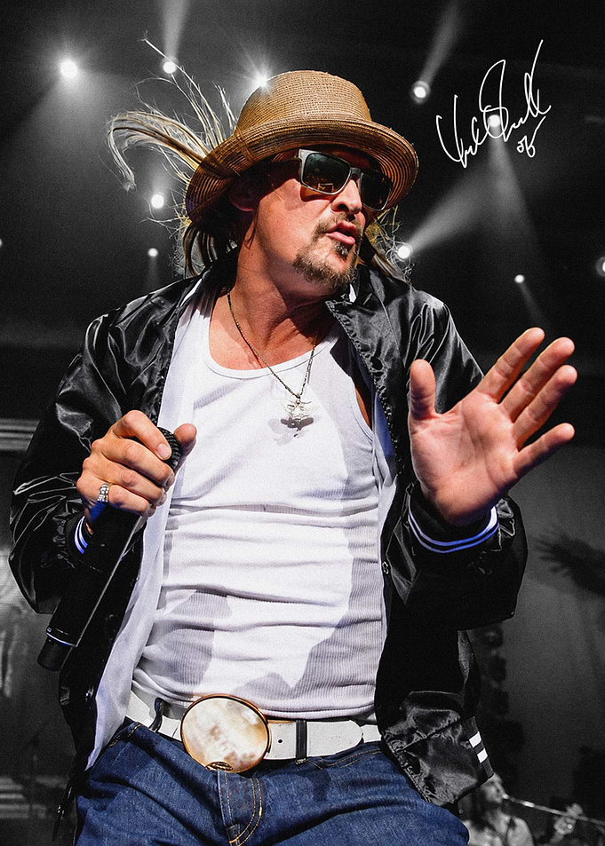 Kid Rock Performing Live on Stage