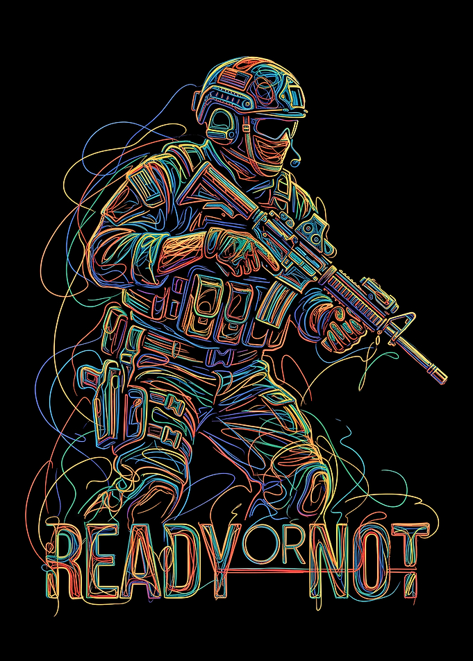 Ready or Not Tactical Soldier Art
