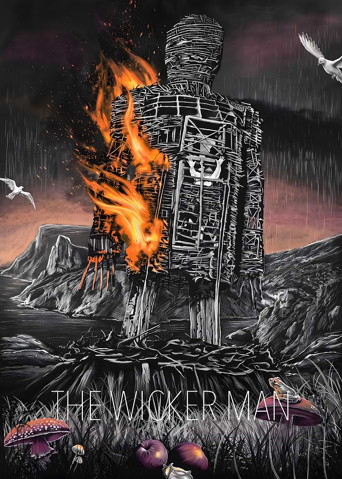 The Wicker Man Movie Poster Art