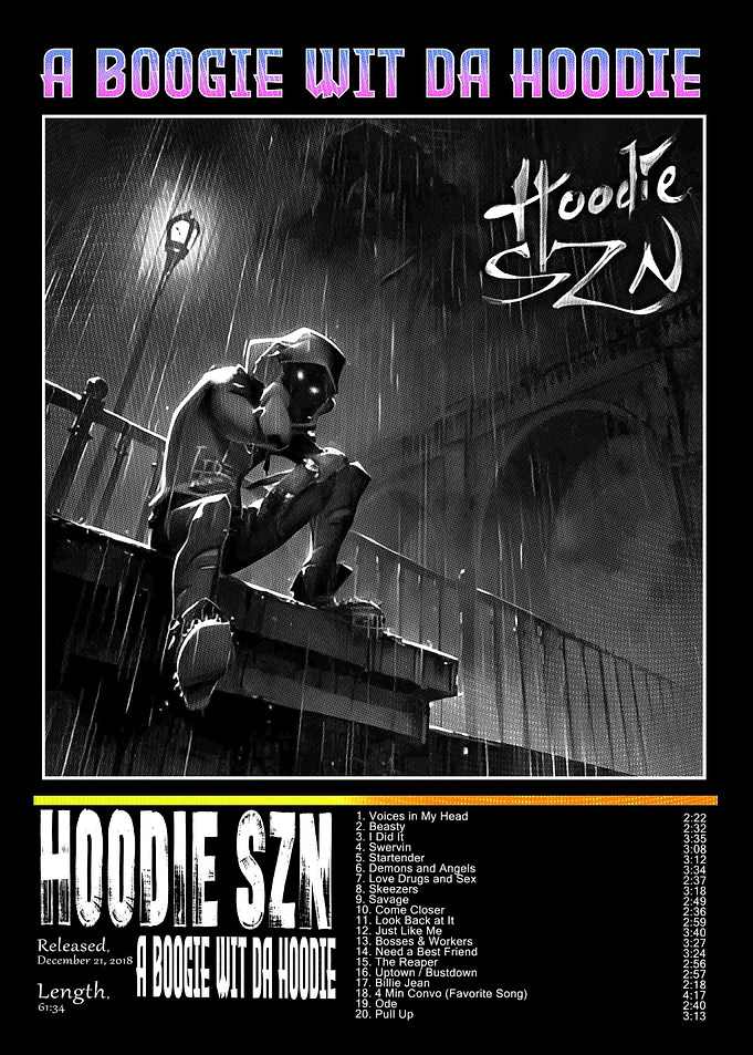 A Boogie Wit Da Hoodie Hoodie SZN Poster