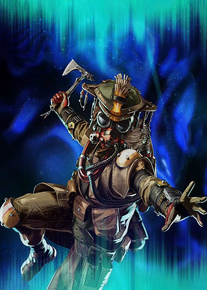 Bloodhound Apex Legends Digital Art