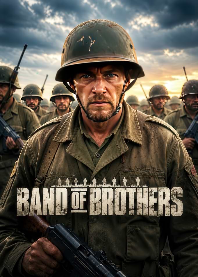Band of Brothers Soldiers Poster