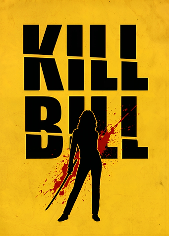 Kill Bill Minimalist Movie Poster
