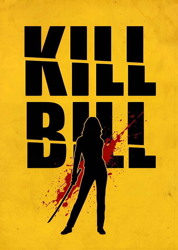 Kill Bill Minimalist Movie Poster