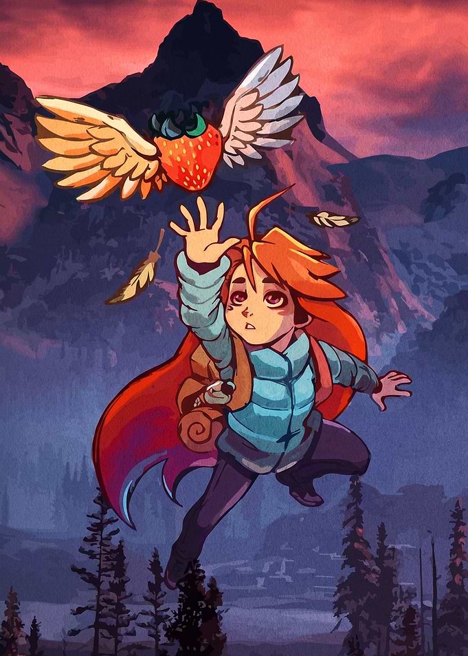 Madeline Reaching for Winged Strawberry
