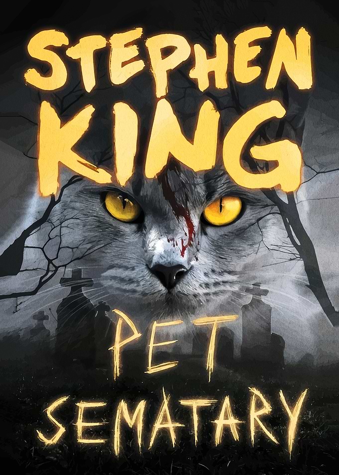 Stephen King Pet Sematary Book Cover