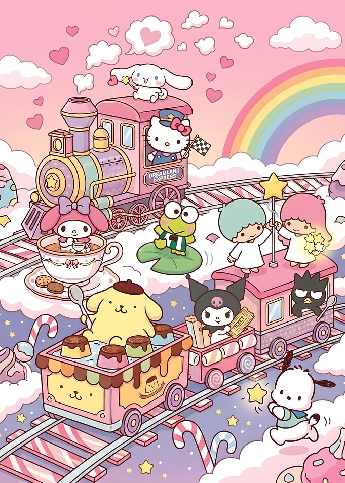 Sanrio Characters Dreamland Express Train
