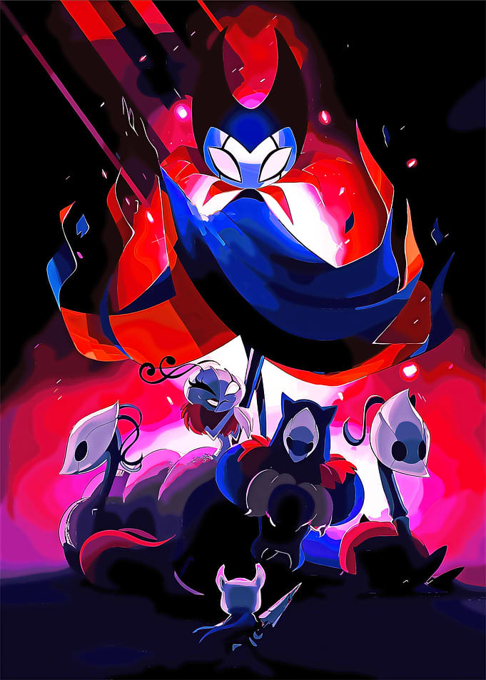 Hollow Knight Grimm Troupe Illustration