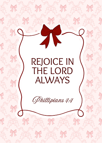 Rejoice in the Lord Always Wall Art