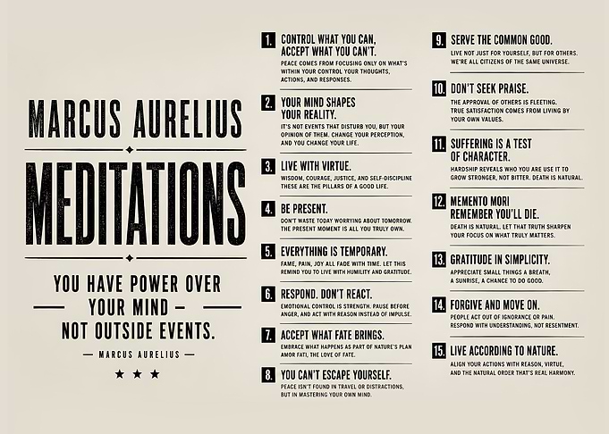 Marcus Aurelius Meditations - Stoic Principles