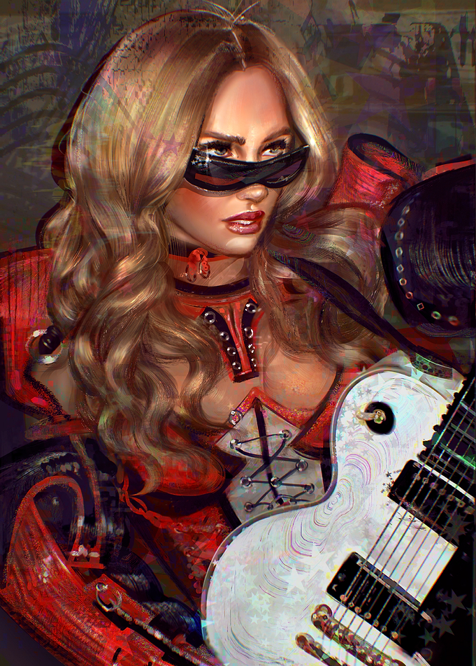 Kesha Rock Star Portrait