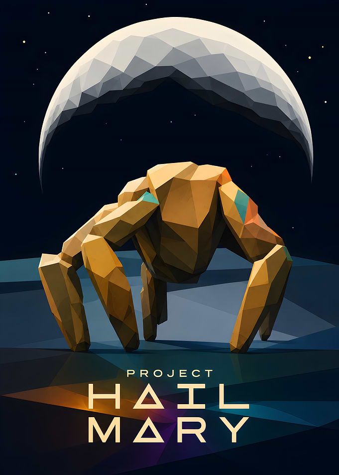 Project Hail Mary Rocky Poster