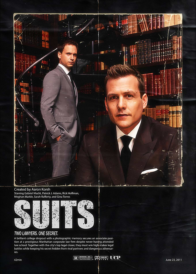 Suits TV Series Promotional Poster