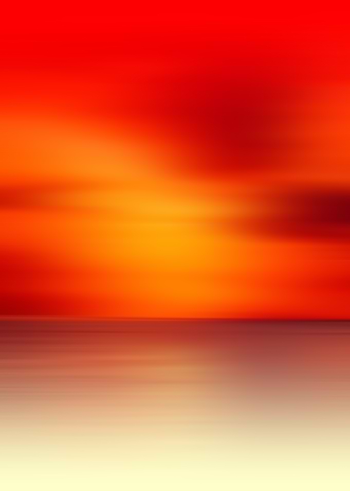 Abstract Red and Orange Sunset Gradient