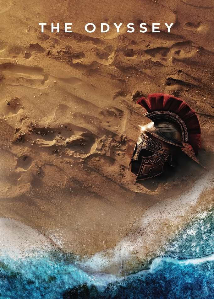 The Odyssey Spartan Helmet Poster